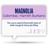 Quietly Coffee - Magnolia, Colombia - Hamith Burbano 340g (12oz)