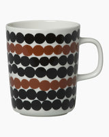 Marimekko - Rasymatto Black Brown mug, 2.5dl