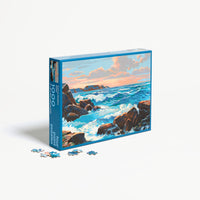 Four Point Puzzles - Paint by Numbers - Ocean